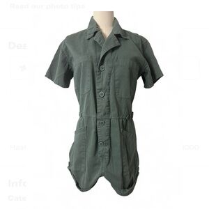 Pistola Olive Green Utility Jumpsuit